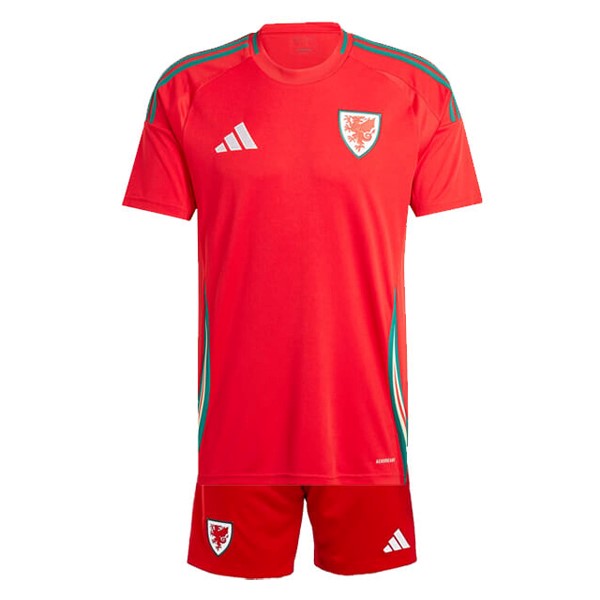 Tailandia Camiseta Gales Primera Equipación Niño 2024